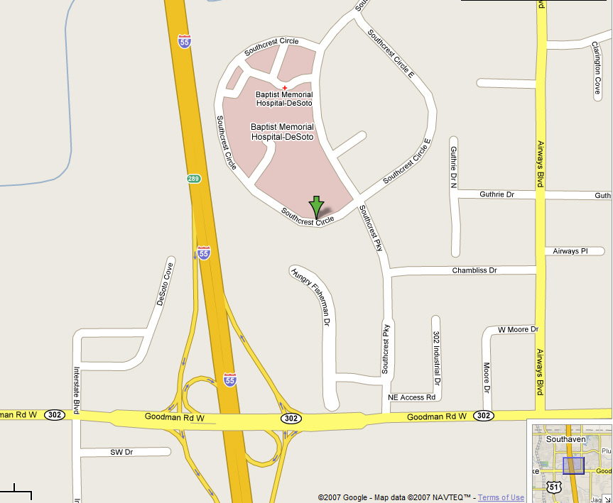 Desoto map